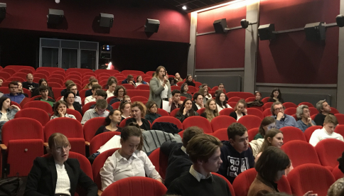 Studenti naší francouzské sekce se na den stali poslanci Evropského parlamentu