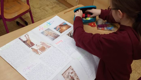 Starověké Řecko v kolážích našich studentů