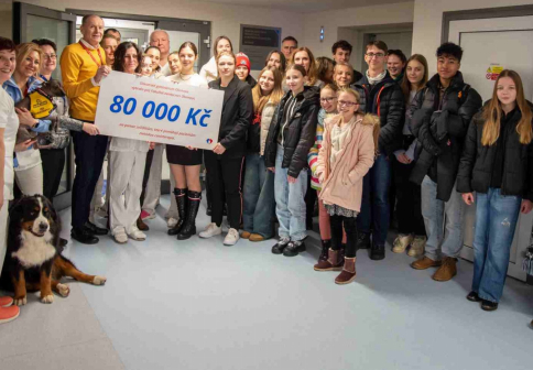 Pomoc canisterapii ve Fakultní nemocnici Olomouc