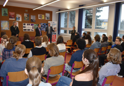 Návštěva velvyslance Francie v České republice