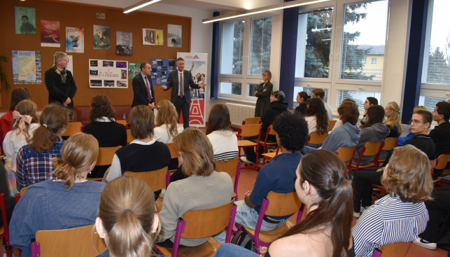 Návštěva velvyslance Francie v České republice