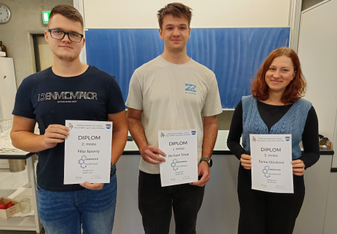 Chemická olympiáda - školní kolo